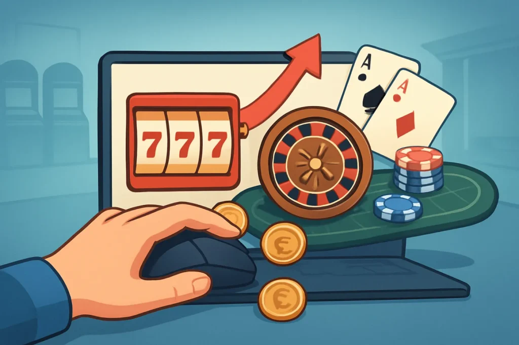 Cómo afecta el tipo de juego al rollover del bono en casinos online