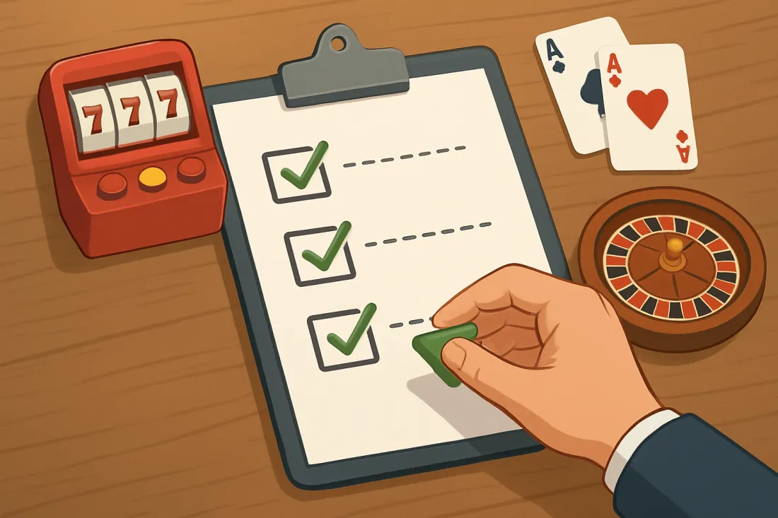Cómo afecta el rollover a tragamonedas y juegos de mesa: lista práctica de comprobación antes de actuar