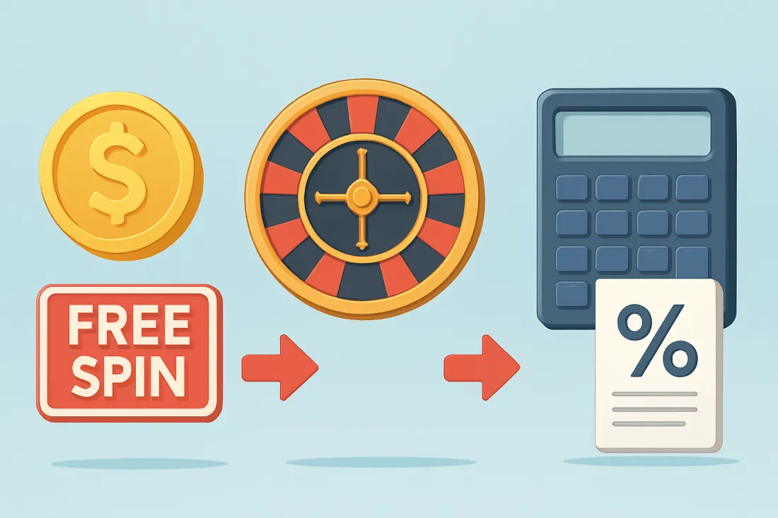 Wagering en giros gratis de casino: comparación visual de opciones