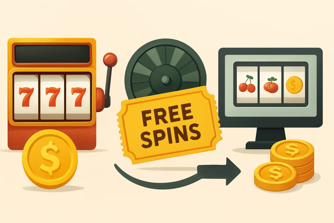 Cómo funcionan las tiradas gratis en casinos online: comparación visual de opciones