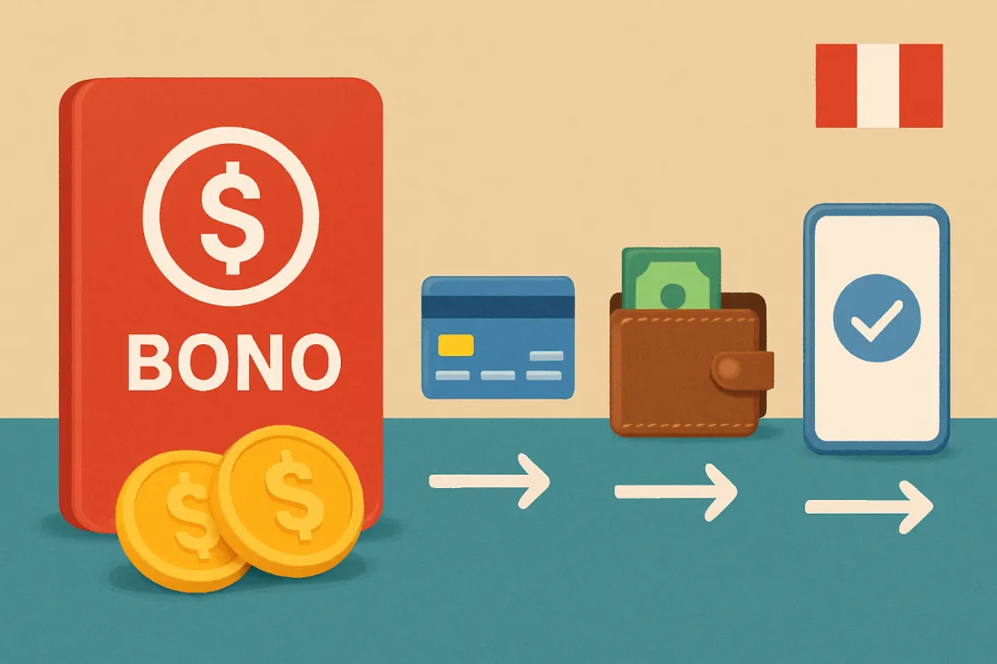 Bono con depósito por método de pago en casinos perú: comparación visual de opciones