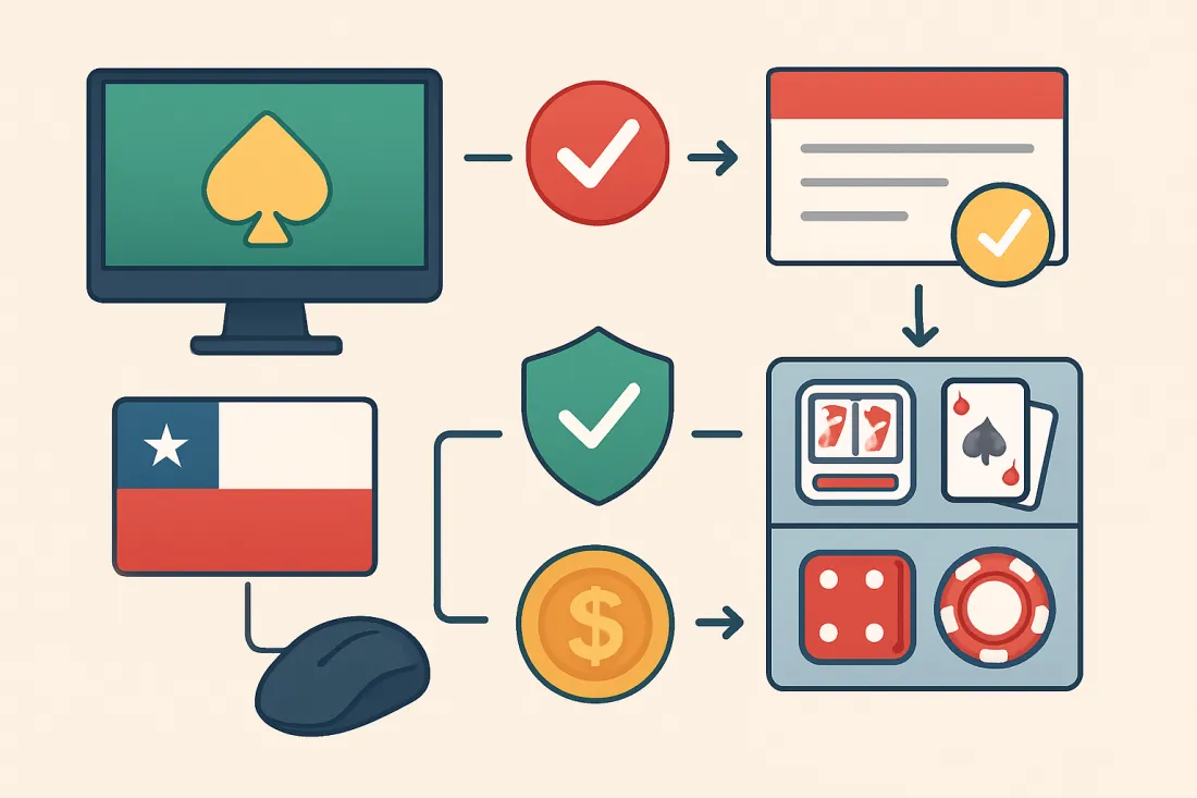 Casinos online en chile: esquema de los elementos clave