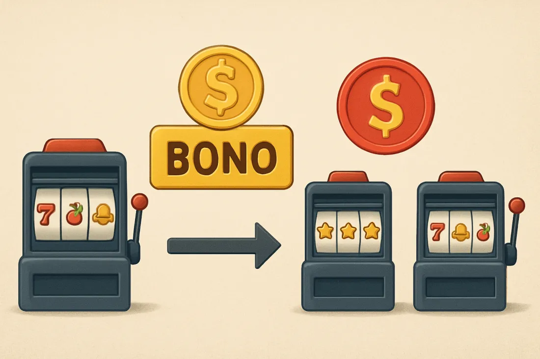 Bono de depósito para tragamonedas chile: comparación visual de opciones