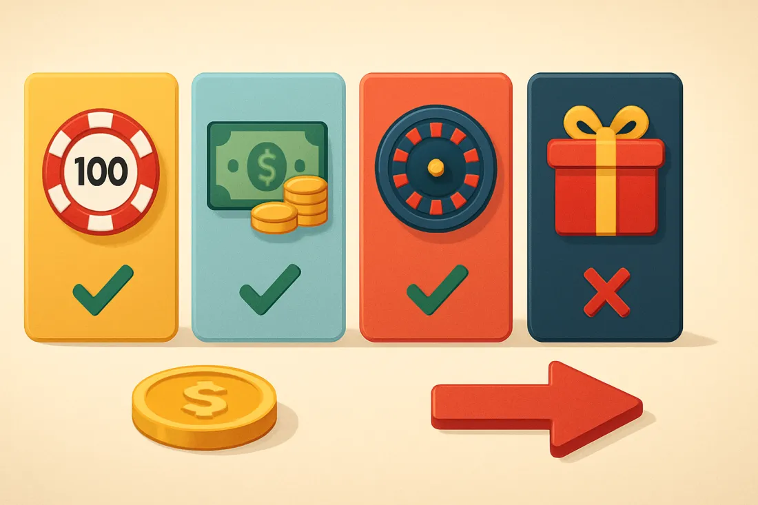 Mejor bono de bienvenida con depósito casino chile: comparación visual de opciones