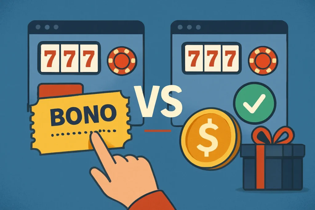 Bonos con código vs bonos automáticos en casinos online de Chile