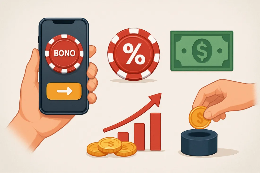 Cómo aprovechar bonos de recarga en casinos online chilenos: comparación visual de opciones