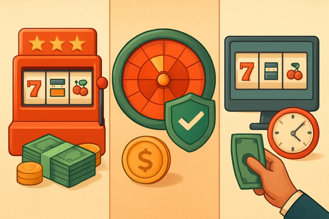 Mejores prácticas para jugar tragamonedas online en perú: comparación visual de opciones
