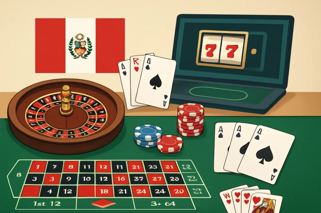 Guía básica de juegos de mesa en casinos online Perú