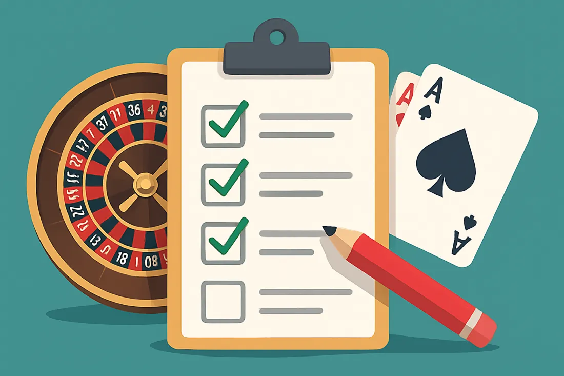 Guía básica de juegos de mesa en casinos online perú: lista práctica de comprobación antes de actuar