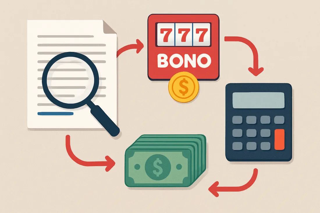 Términos de wagering bonos casino perú: esquema de los elementos clave